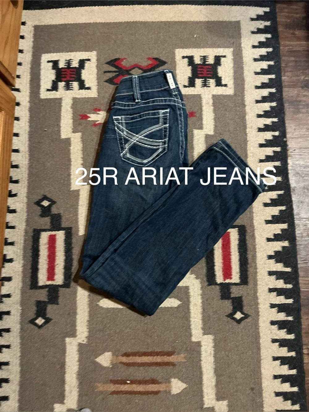 Ariat Women's Dark Indigo Straight Leg Jeans